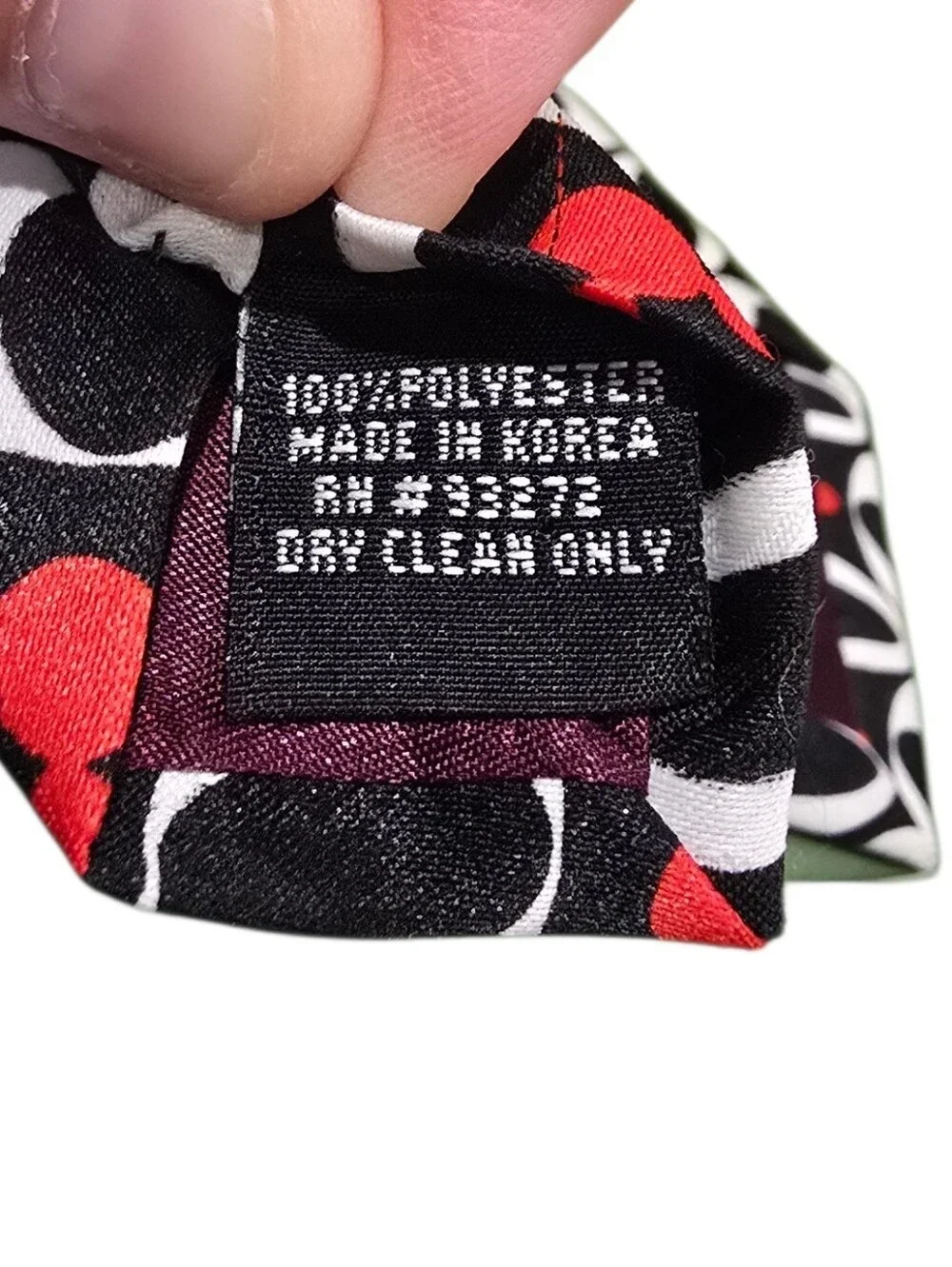 Vintage Disney Mickey Mouse Tie By Balancine Inc